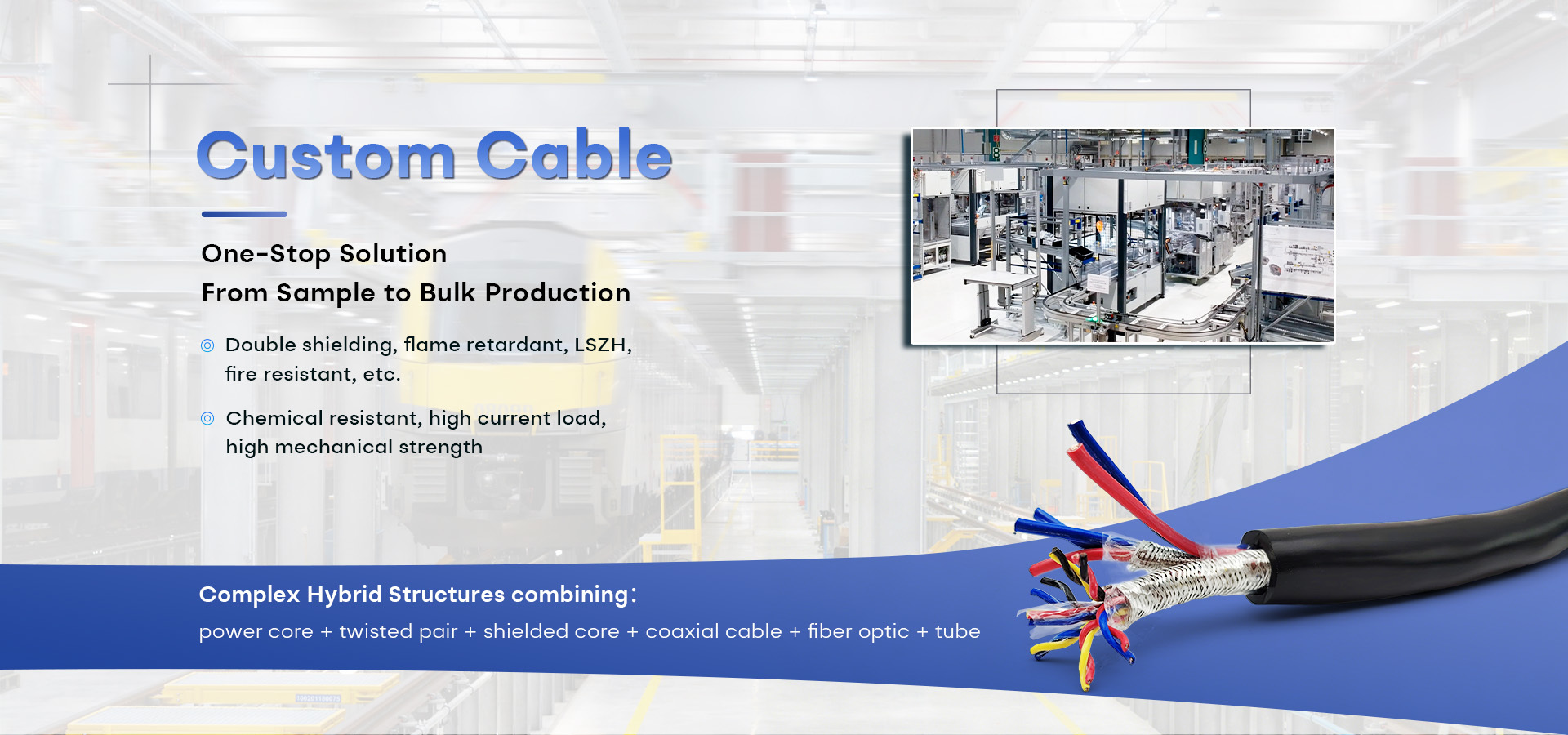 Quality High Temperature  Cable Factory