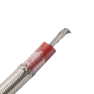 Good price Silicone Rubber Insulated External Shielded High Temperature Cable Solid Stranded online