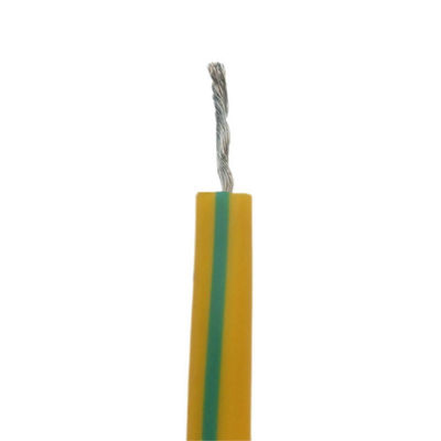 Good price HEAT 180 Dingzun Cable 4mm2 Yellow/Green Ground Cable Silicone Flexible Earth Cable online
