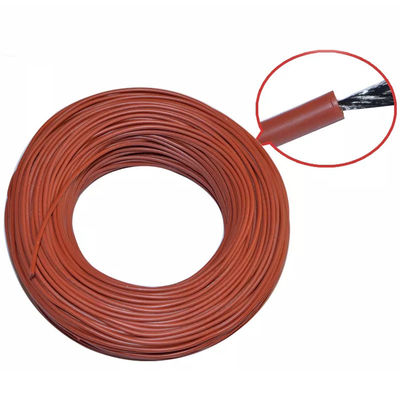 Good price Carbon Fiber Silicone Insulated Underfloor Heating Cable 12K 33ohm Heating Blanket Wire online
