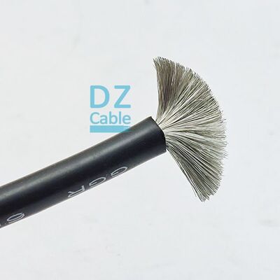 Quality Flexible Ultra Fine Conductor Silicone Cable – CU/Silicone 6mm² 500V 200°C IEC 60228 Class 5 Factory