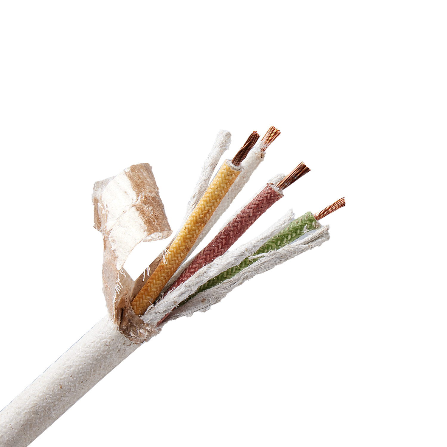 Ulta Block Firewire UL5335 Fire Resistance Mica Wrapped High Temperature Wire For ...