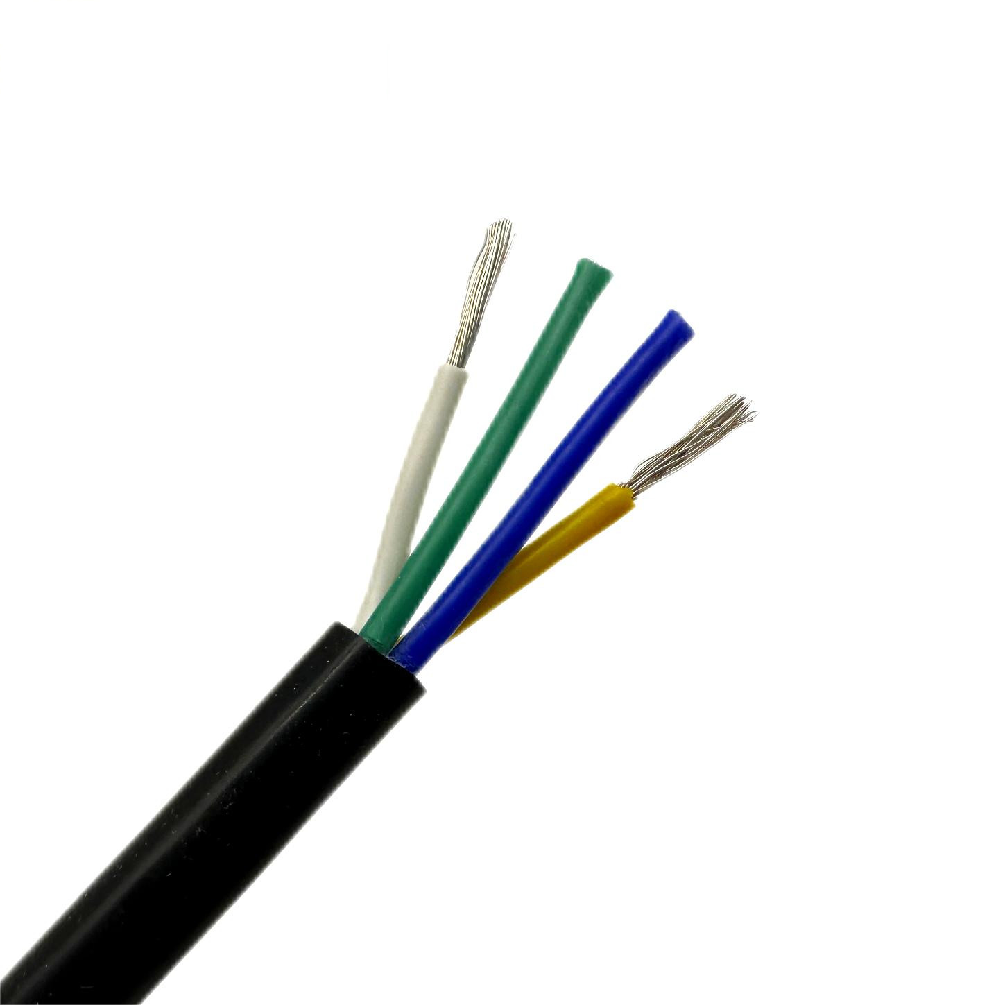 4 Core Multi Core Ul4600 / Ul4622 Silicone Control Cable