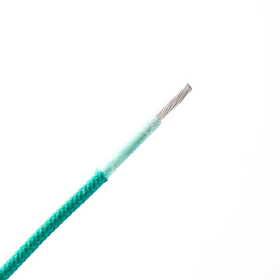 Good price Electric UL3075 Silicone Rubber Insulation Fiberglass Braided Wire For Lighting online