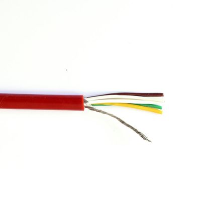 Good price SIHF Flexible Silicone Wrap 4 Cores Shielded Cable 450V 750V online