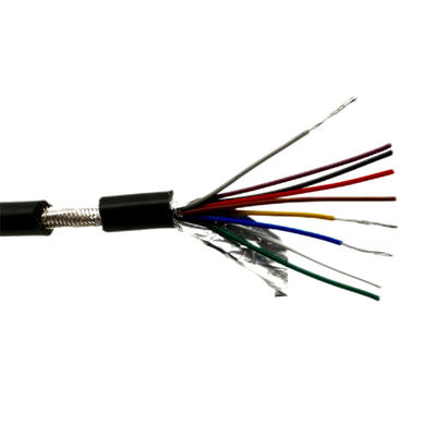 Good price HEAT 180 C MS 9 Core Multi Core Ul4600 / Ul4622 Double Shielded Silicone Sensor Cable online