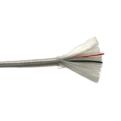 Good price 2core Silver Copper Shielded Transparent Sensor Cable online