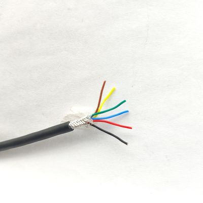 Good price High Tempterature Cable Shielded Sensor Cable 3 Pairs Braided SPC FEP TPE Cable online
