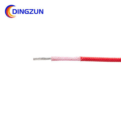 Silicone Rubber Insulation Fiberglass Weave Fire Resistant Cable For ...